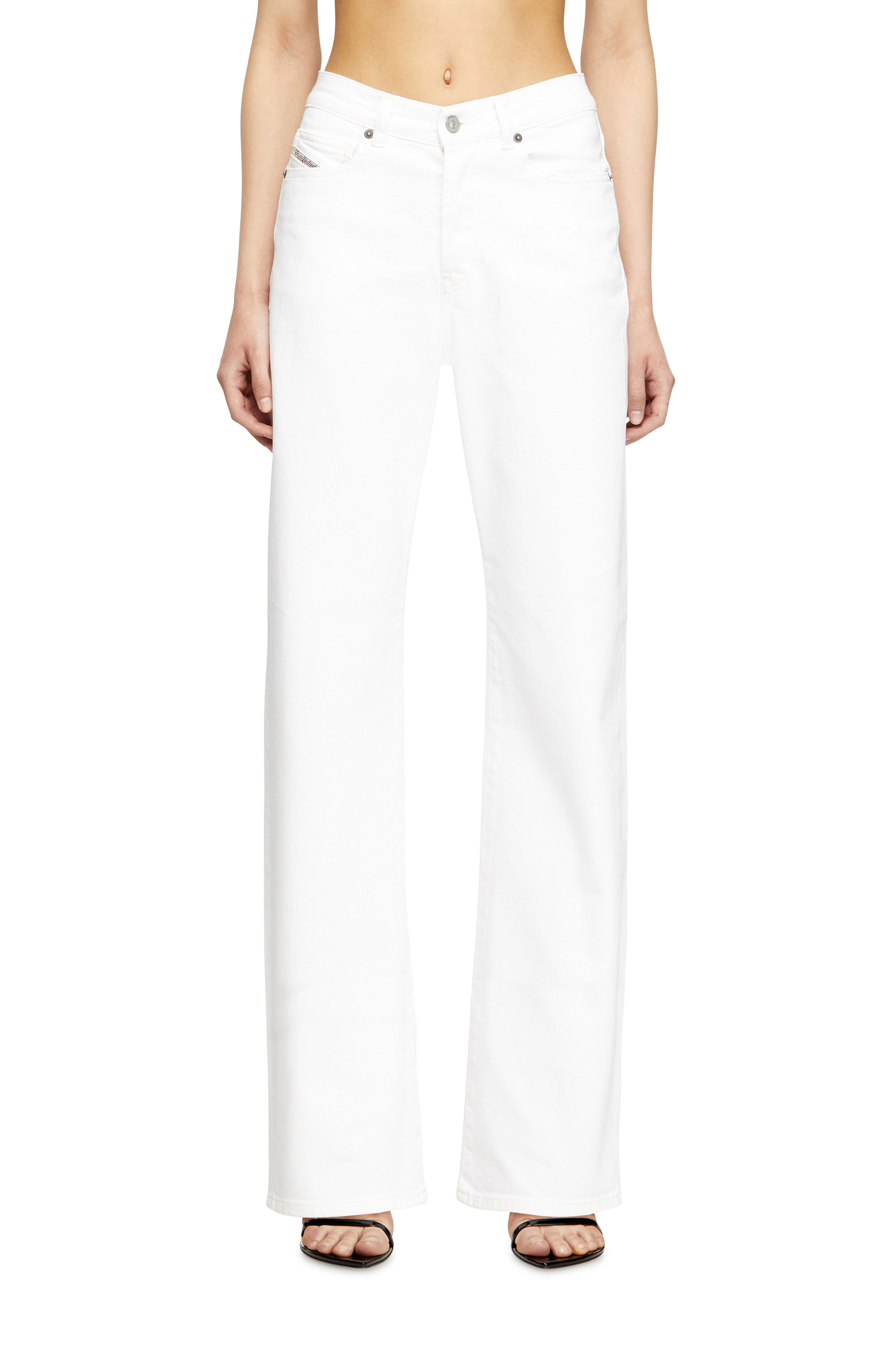 Diesel - Woman's Regular Jeans 1971 D-Sent 09K05, White - 1