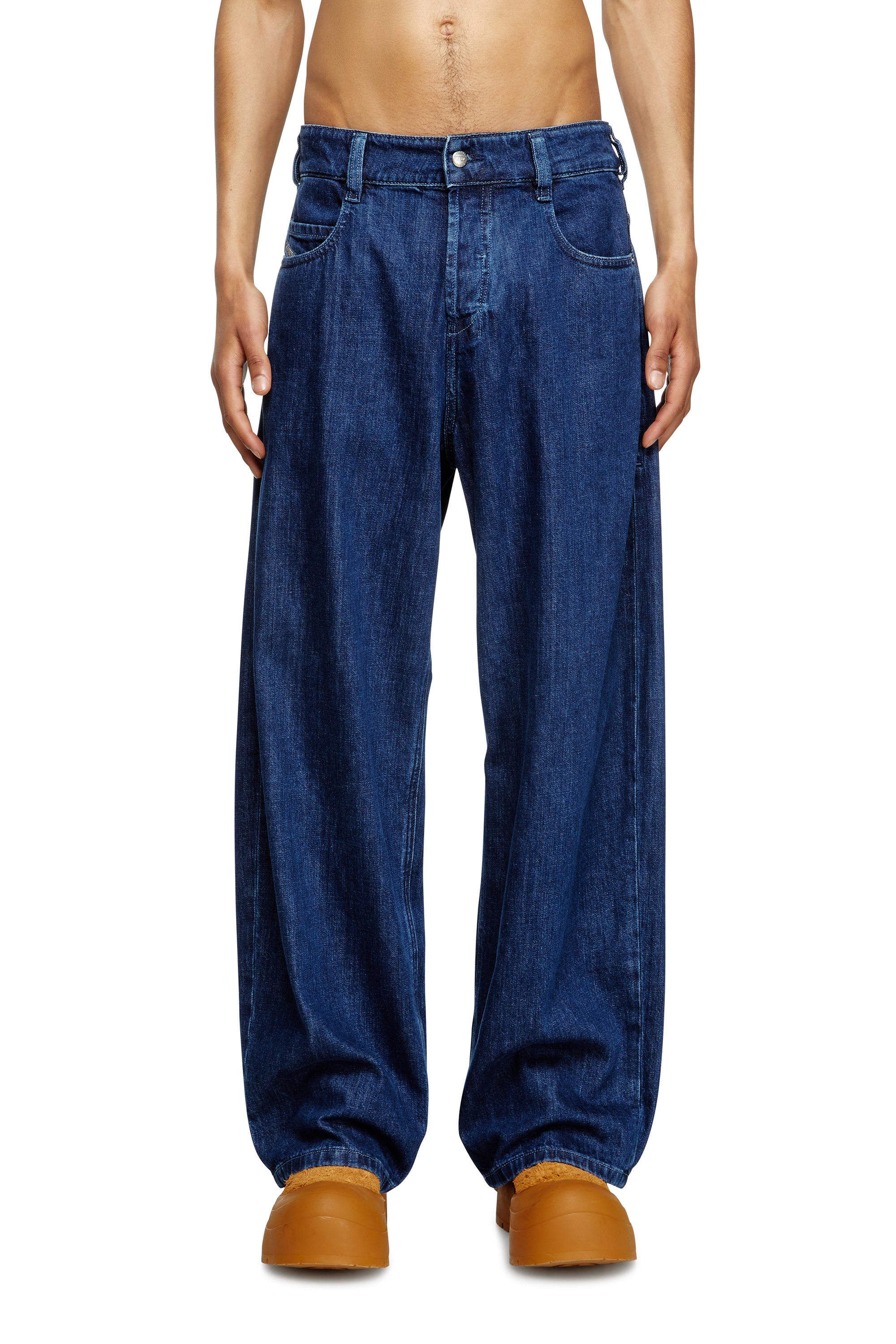 Diesel - Unisex's Relaxed Jeans 1997 D-Enim-M 0DBDX, Dark Blue - 1