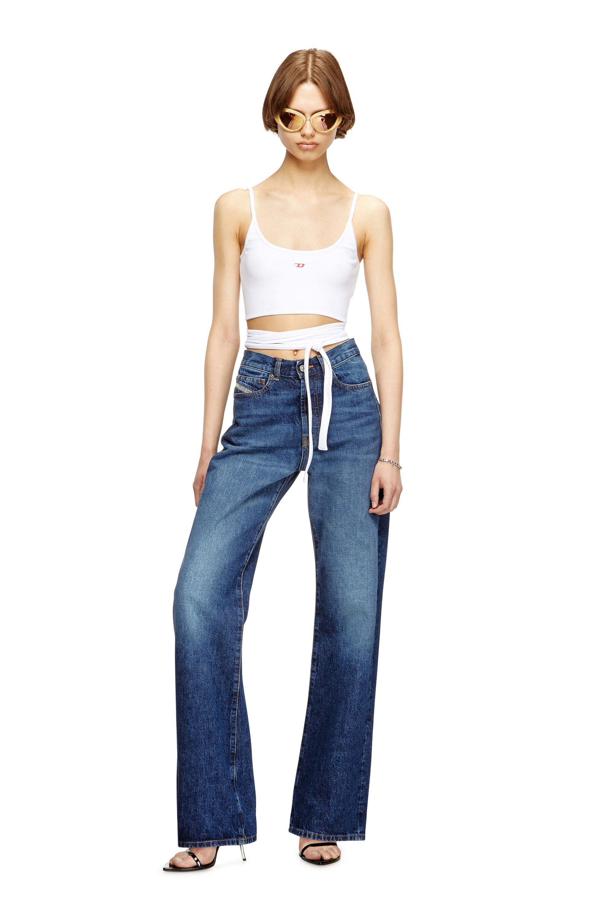 Diesel - Woman's Regular Jeans 1971 D-Sent 09I27, Blue - 2