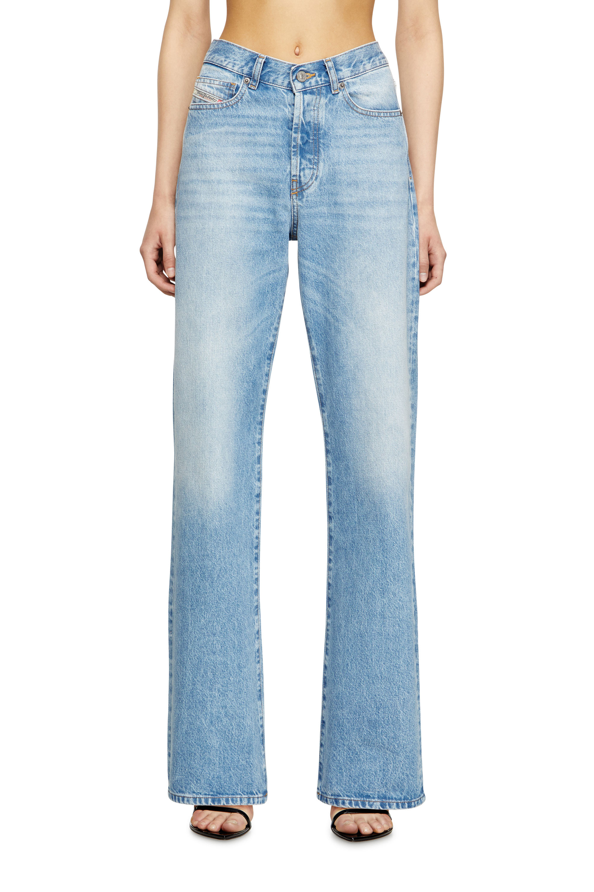 Diesel - Woman's Regular Jeans 1971 D-Sent 09I29, Light Blue - 1