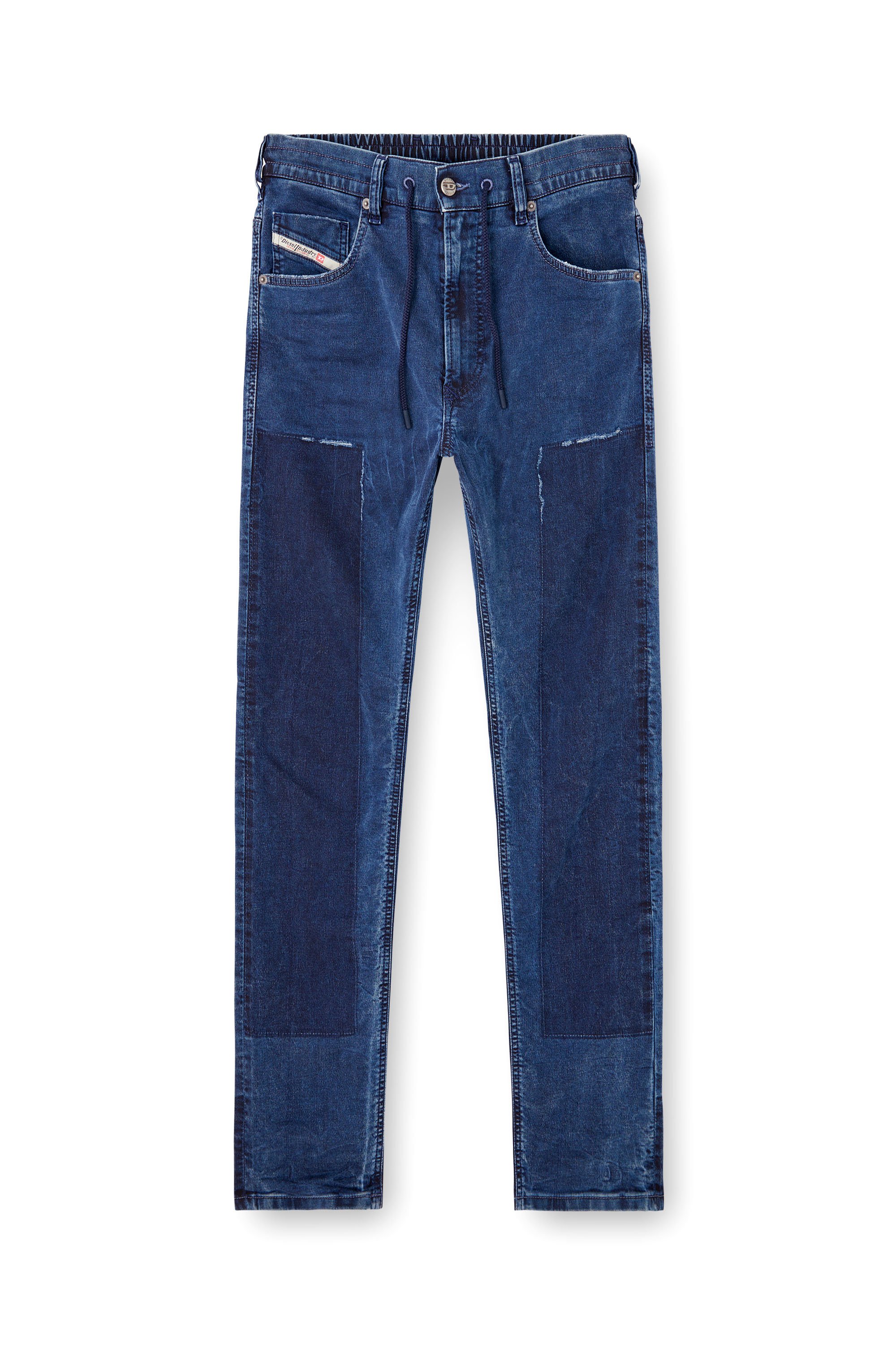 Diesel - Man's Regular 2032 D-Krooley Joggjeans® 09M36, Dark Blue - 3