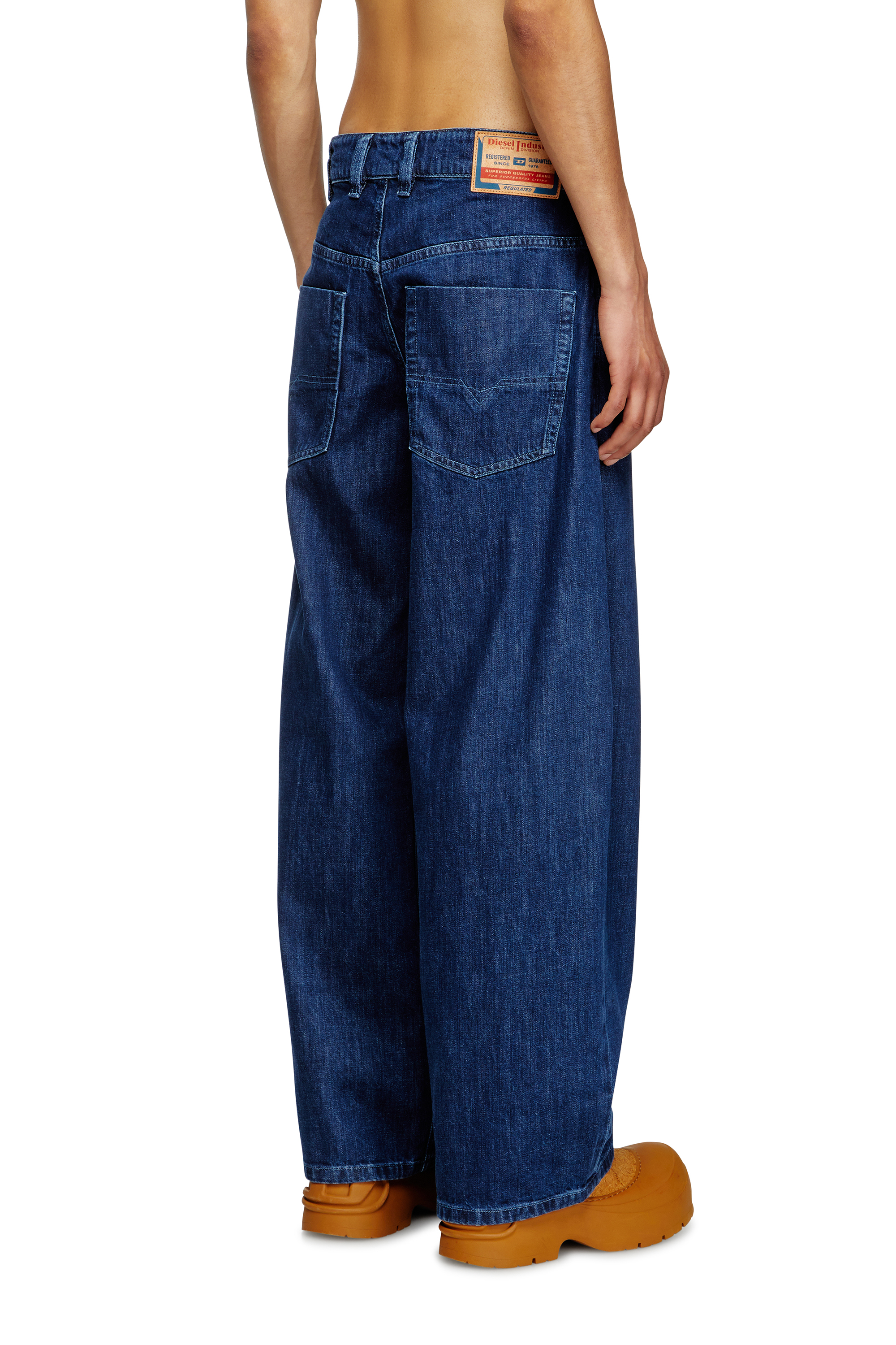 Diesel - Unisex's Relaxed Jeans 1997 D-Enim-M 0DBDX, Dark Blue - 4