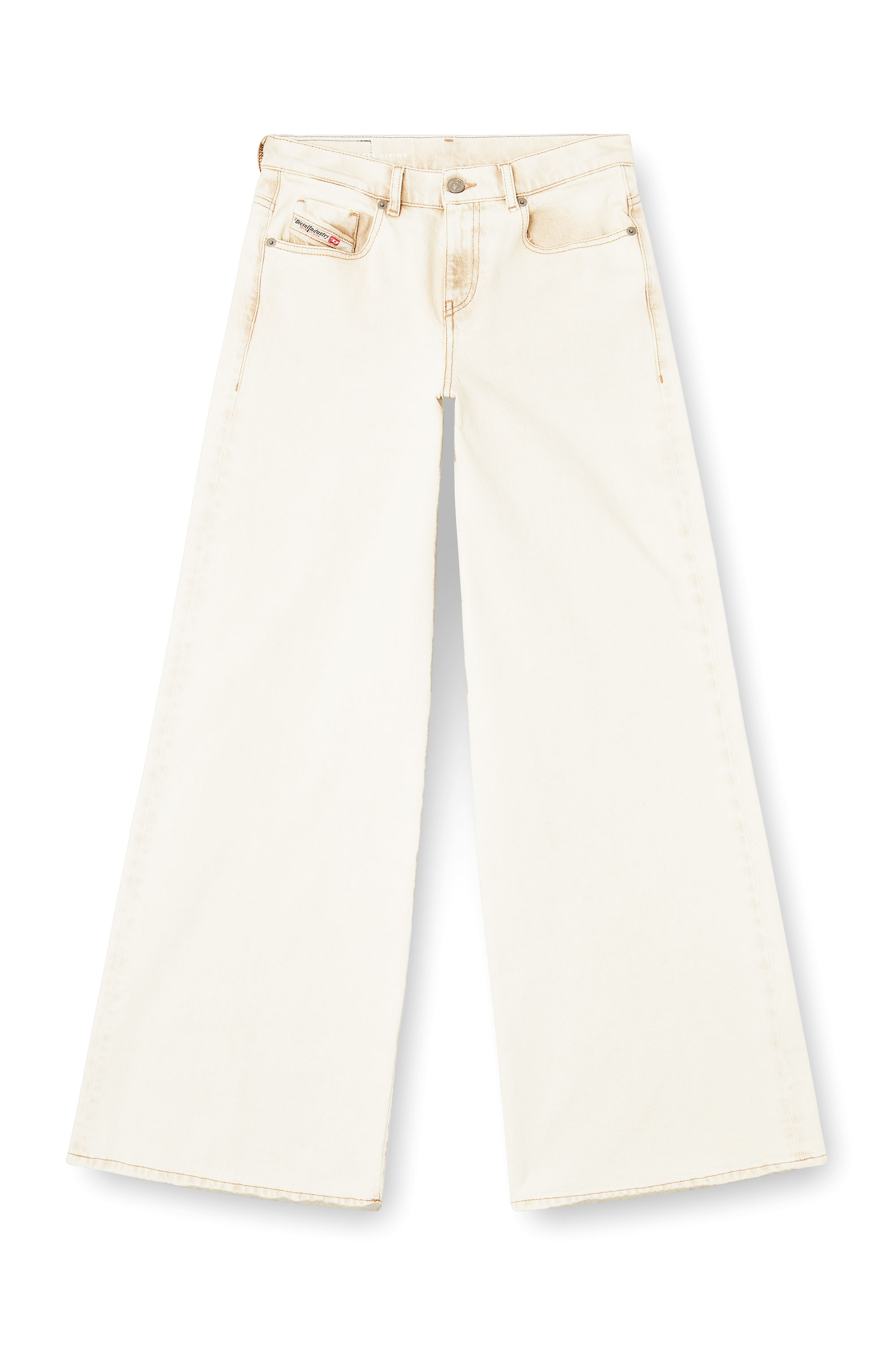 Diesel - Woman's Flare Jeans 1978 D-Akemi 09M70, White - 3