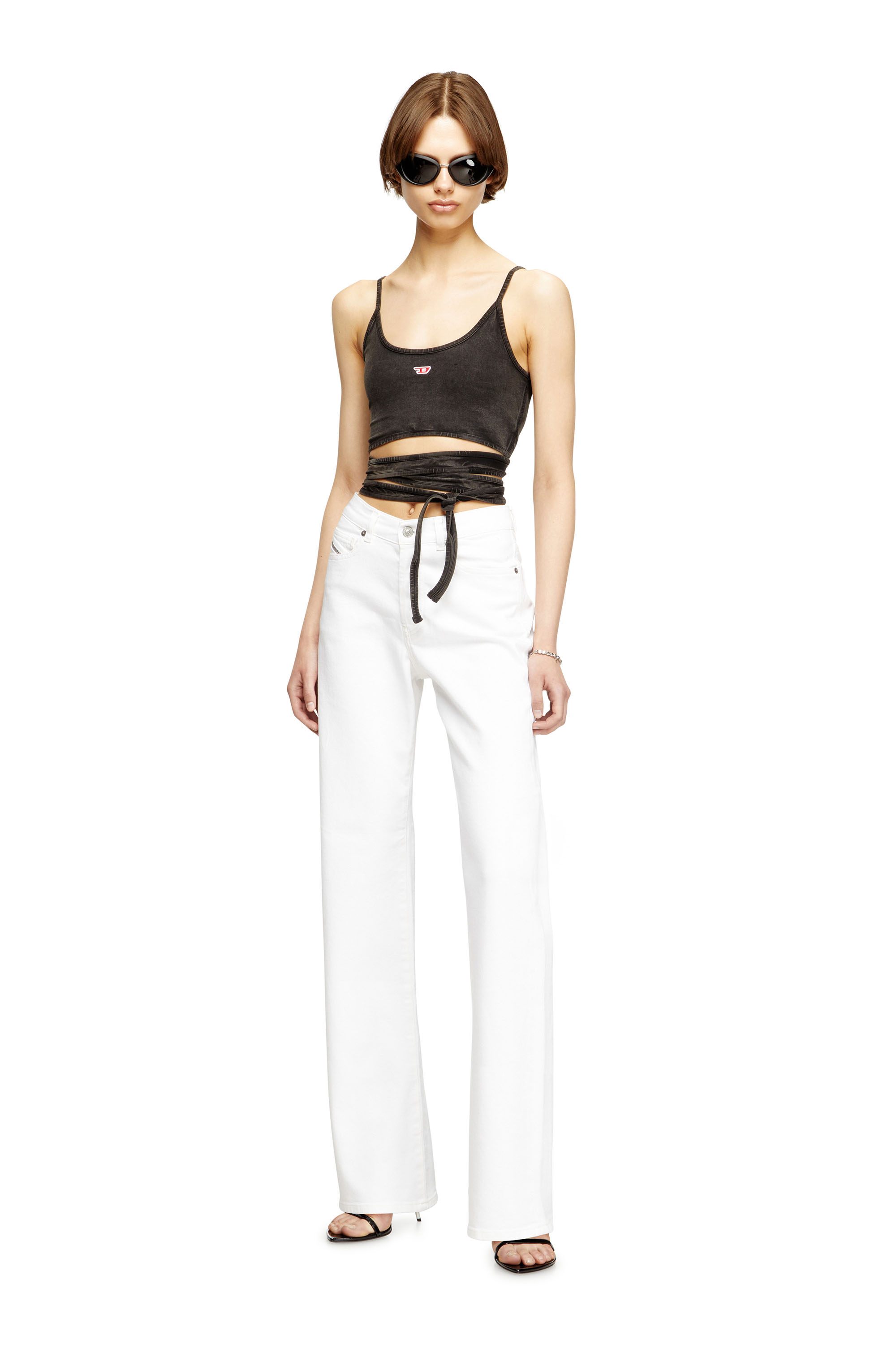 Diesel - Woman's Regular Jeans 1971 D-Sent 09K05, White - 2
