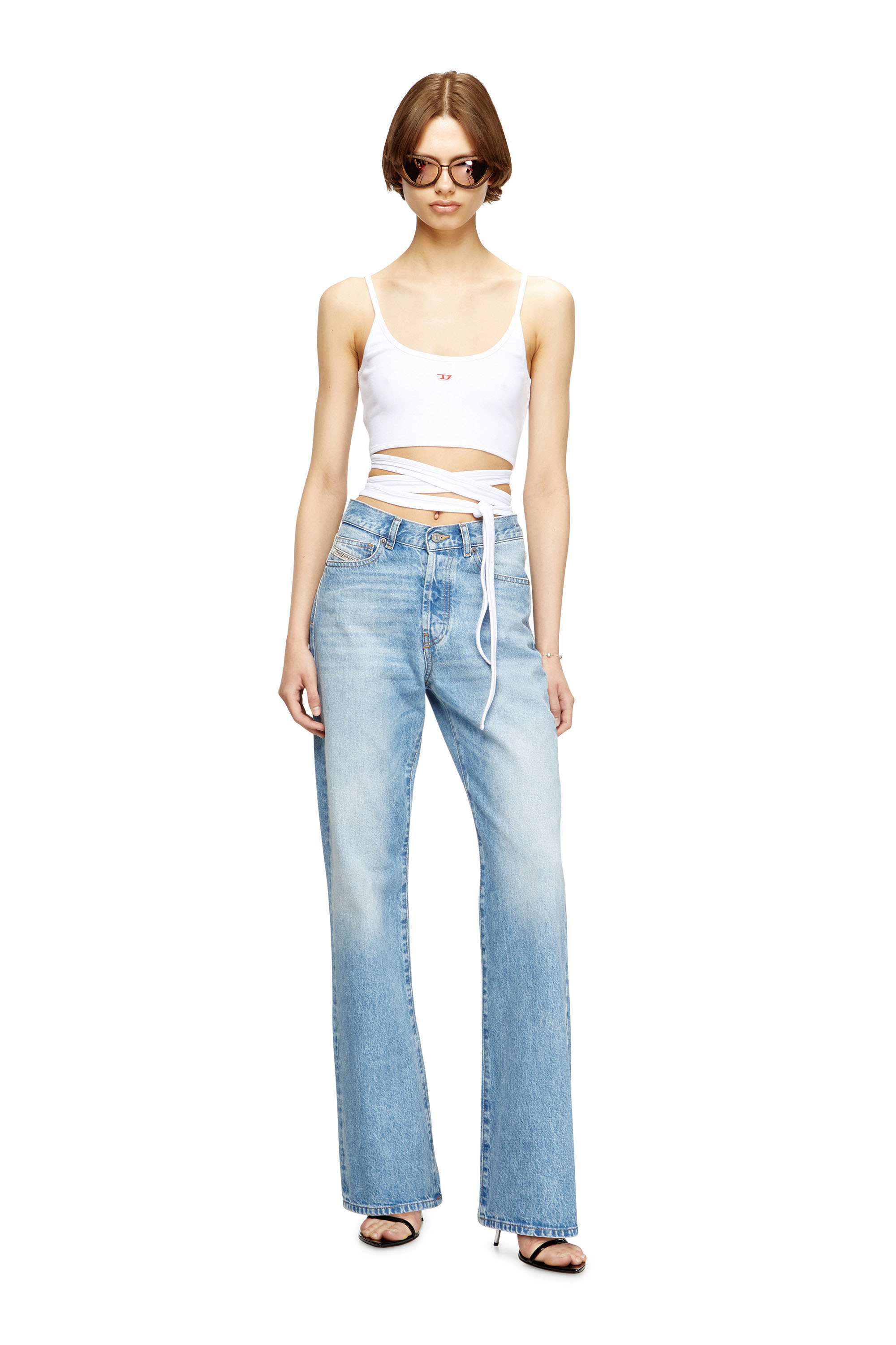 Diesel - Woman's Regular Jeans 1971 D-Sent 09I29, Light Blue - 2